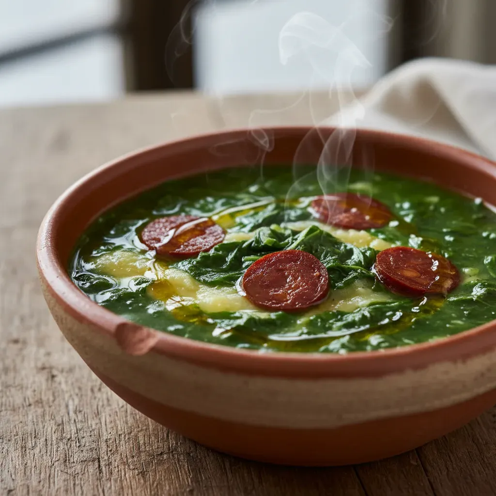 Caldo Verde Portugais : L'Élixir Traditionnel qui Enchante les Papilles