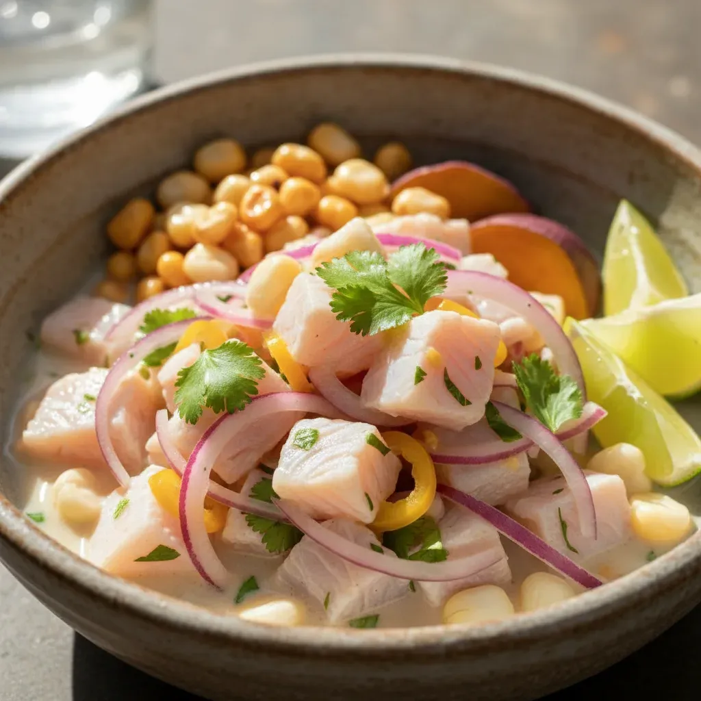 Ceviche Péruvien Classique : L'Authentique Éclat du Pacifique