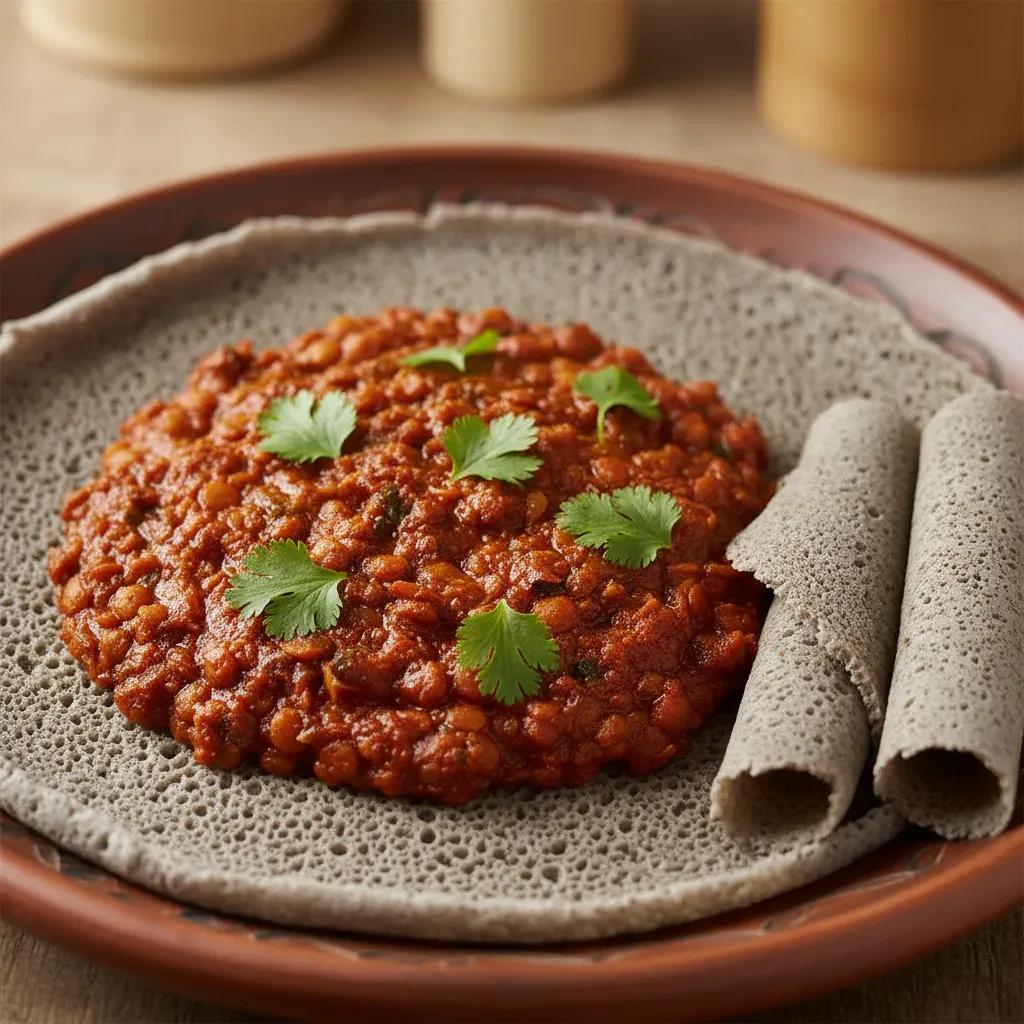 Injera et Misir Wot : L'Essence Épicée de la Cuisine Éthiopienne