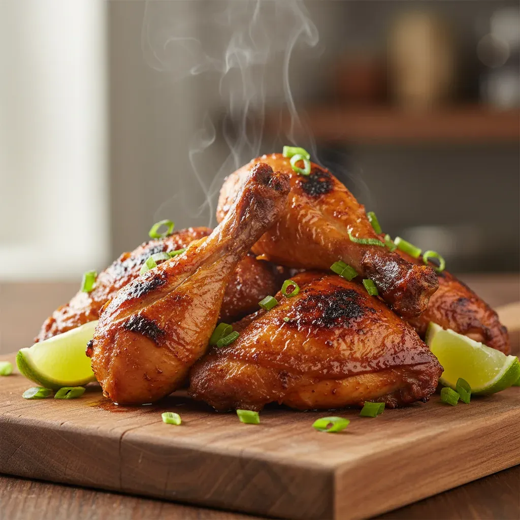 Jerk Chicken Jamaïcain : L'Authentique Saveur Fumée des Caraïbes