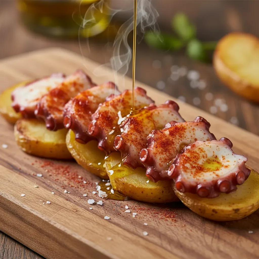 Le Pouple à la Galicienne : Joyau des Saveurs de l'Espagne Atlantique