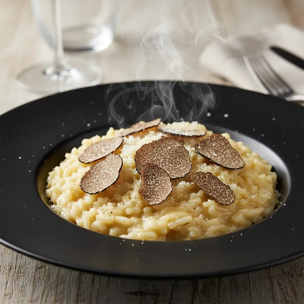 Risotto à la Truffe : L'Élégance de Norcia dans votre Assiette